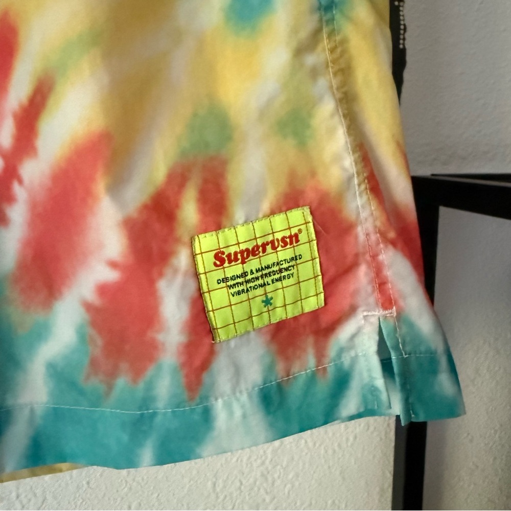 Supervsn Multicolor Patchwork Paisley Bandana Flo… - image 2